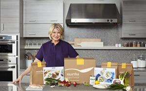 Martha Stewart Launches Martha & Marley Spoon Meal-Kit Delivery Service