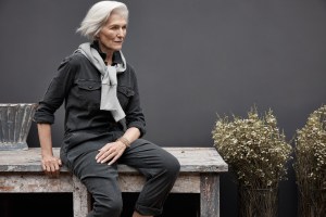 James Perse ad campaign Maye Musk