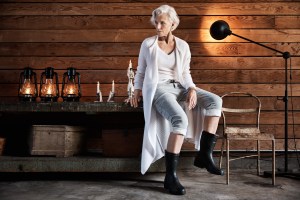 James Perse ad campaign Maye Musk