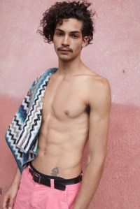Backstage at Missoni Men's Spring 2017