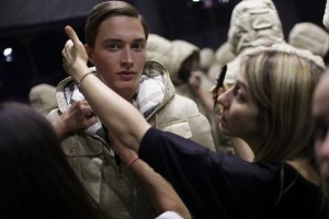 Backstage Moncler Men's Spring 2017