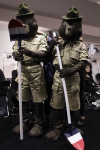 Backstage Moncler Men's Spring 2017