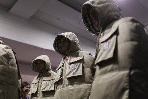Backstage Moncler Men's Spring 2017