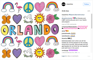 moschino instagram