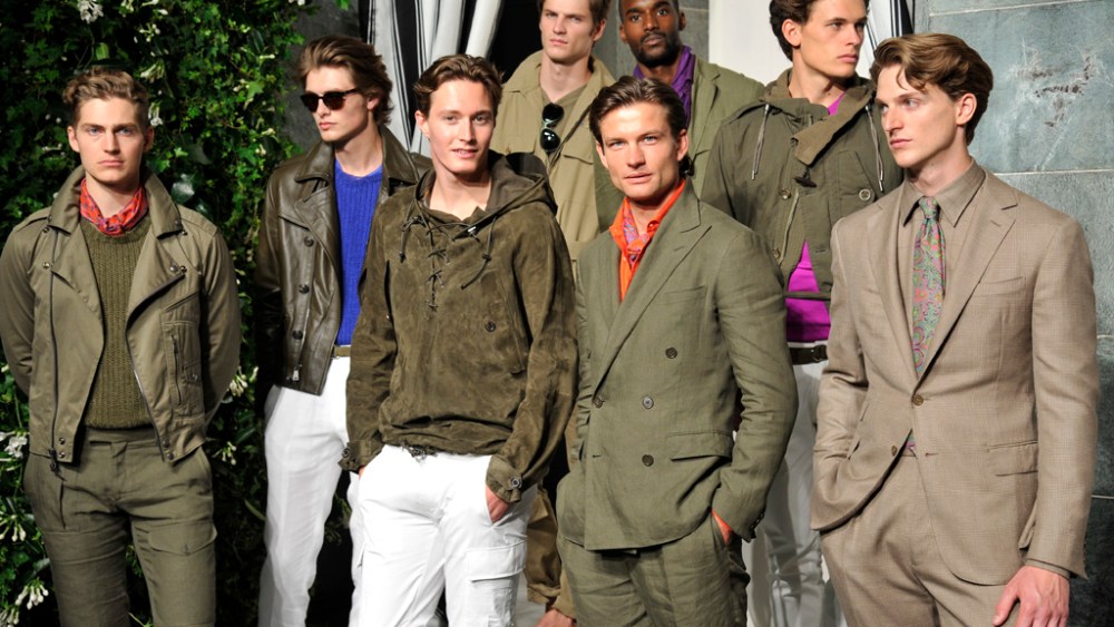 Ralph Lauren Purple Label for spring 2017