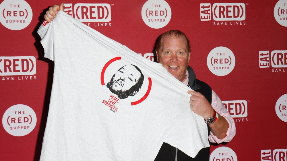 Mario Batali, Anthony Bourdain Host RED Supper