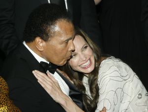 Muhammad Ali and Angelina Jolie UNICEF