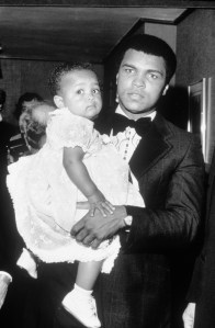 Muhammad Ali and Laila Ali