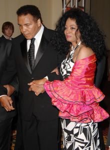 Muhammad Ali and Diana Ross