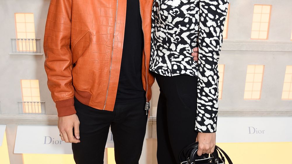 Oliver Cheshire and Pixie Lott house of dior cocktail party london