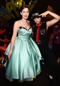Liz Goldwyn and Soko Moschino