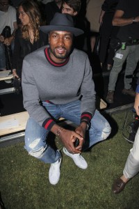 Serge Ibaka moncler front row