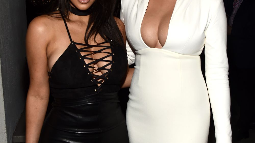 GQ party Kim Kardashian and Chrissy Teigen