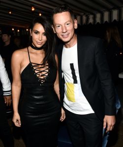 GQ party Kim Kardashian and Jim Nelson