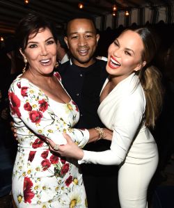 GQ party Kris Jenner, John Legend and Chrissy Teigen
