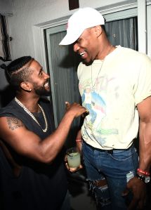 GQ party Omarion and Russell Westbrook
