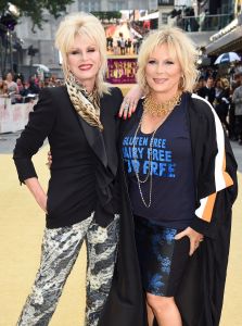 Joanna Lumley and Jennifer Saunders