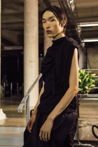Backstage at Rick Owens Men’s Spring 2017