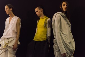 Backstage at Rick Owens Men’s Spring 2017
