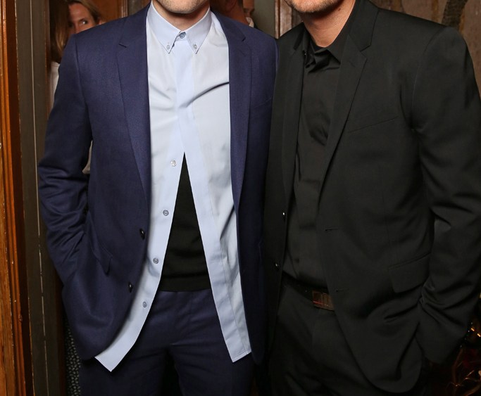 Robert Pattisson and Kris Van Assche
