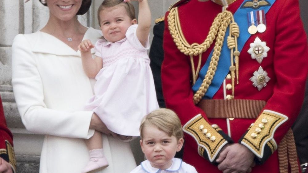 The Duchess of Cambridge, Princess Charlotte, Prince George and The Duke of Cambridge