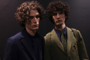 Backstage at Salvatore Ferragamo Men's Spring 2017