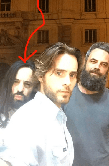 Jared Leto and Alessandro Michele
