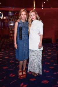 Lola Rykiel and Kate Foley front row at Sonia Rykiel Resort 2017