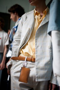 Backstage at Sunnei Men's Spring 2017