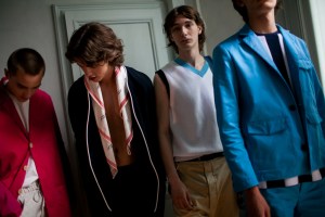 Backstage at Sunnei Men's Spring 2017