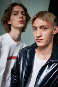 Backstage at Sunnei Men's Spring 2017