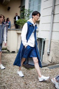 Backstage at Sunnei Men's Spring 2017