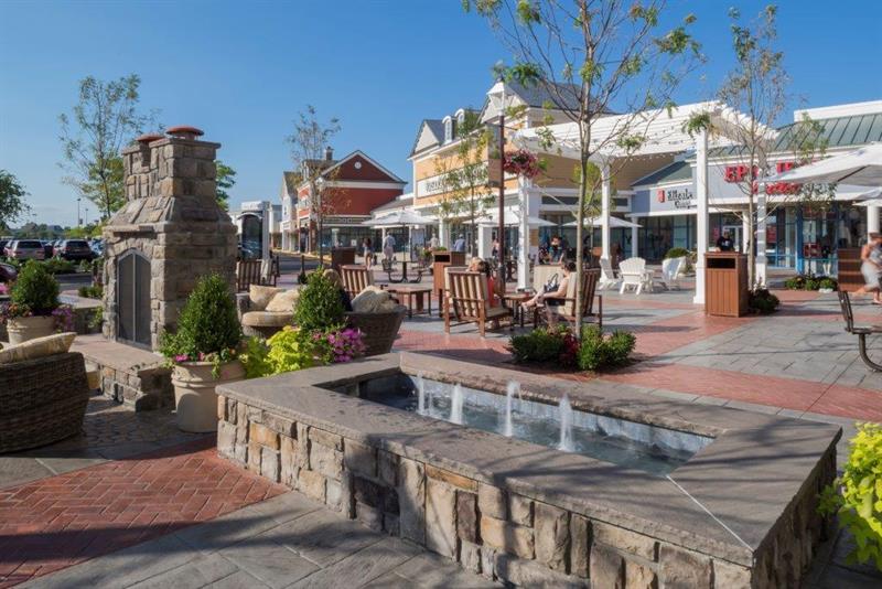 Tanger Outlets in Riverhead, N.Y., photographed in 2016.