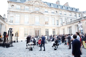 The scene at the Picasso Museum