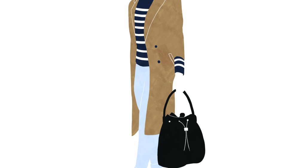 A sketch from Frank & Oak's new women's collection.