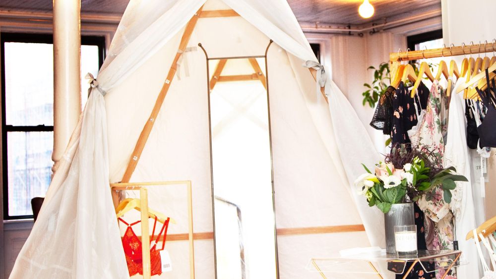 True & Co.'s nomadic glamping experience.