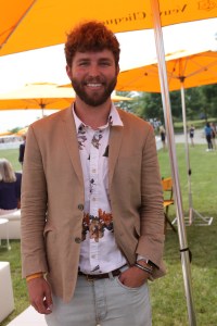 Timo Weiland at Veuve Clicquot 2016 Polo Classic