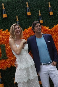 Delfina Blaquier and Nacho Figueras at Veuve Clicquot 2016 Polo Classic