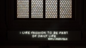 Inside Karl Lagerfeld's "Visions of Fashion" exhibit on display at the Palazzo Pitti