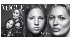 Kate Moss with her daughter Lila Grace Moss Hack