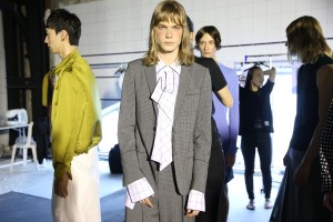 Backstage at Wooyoungmi Men's Spring 2017