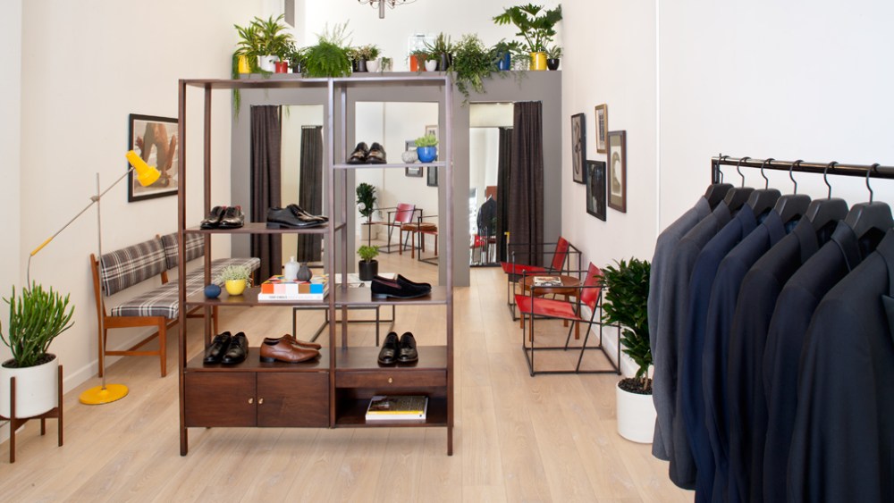 The Black Tux store in Santa Monica, Calif.