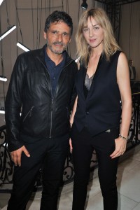 Pascal Elbé and Cecilia Bönström Zadig & Voltaire party