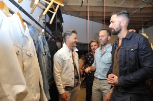 Eric Rutherford and Warren Baker at Hampton + Baker trunk show
