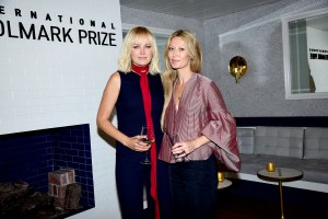 Malin Akerman and Sylvie Millstein at International Woolmark U.S. Finalists Announcement