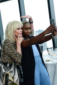 Joanna Lumley and Cynthia Erivo