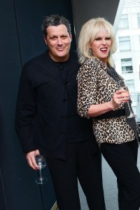 Isaac Mizrahi and Joanna Lumley