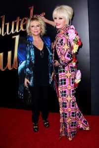 Joanna Lumley and Jennifer Saunders