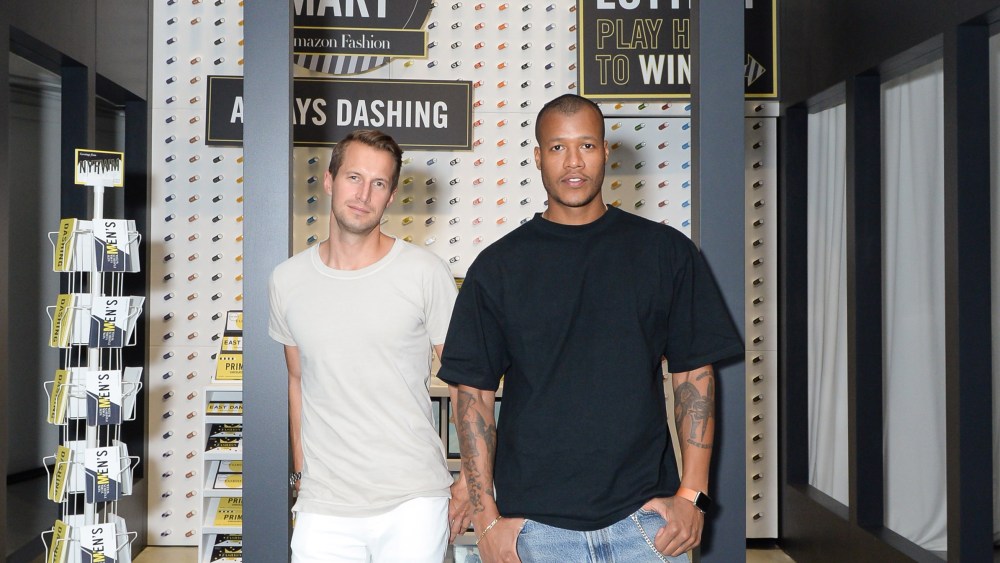 Brendan Fallis and Heron Preston