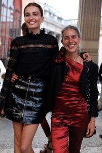 Andreea Diaconu and Isabel Marant